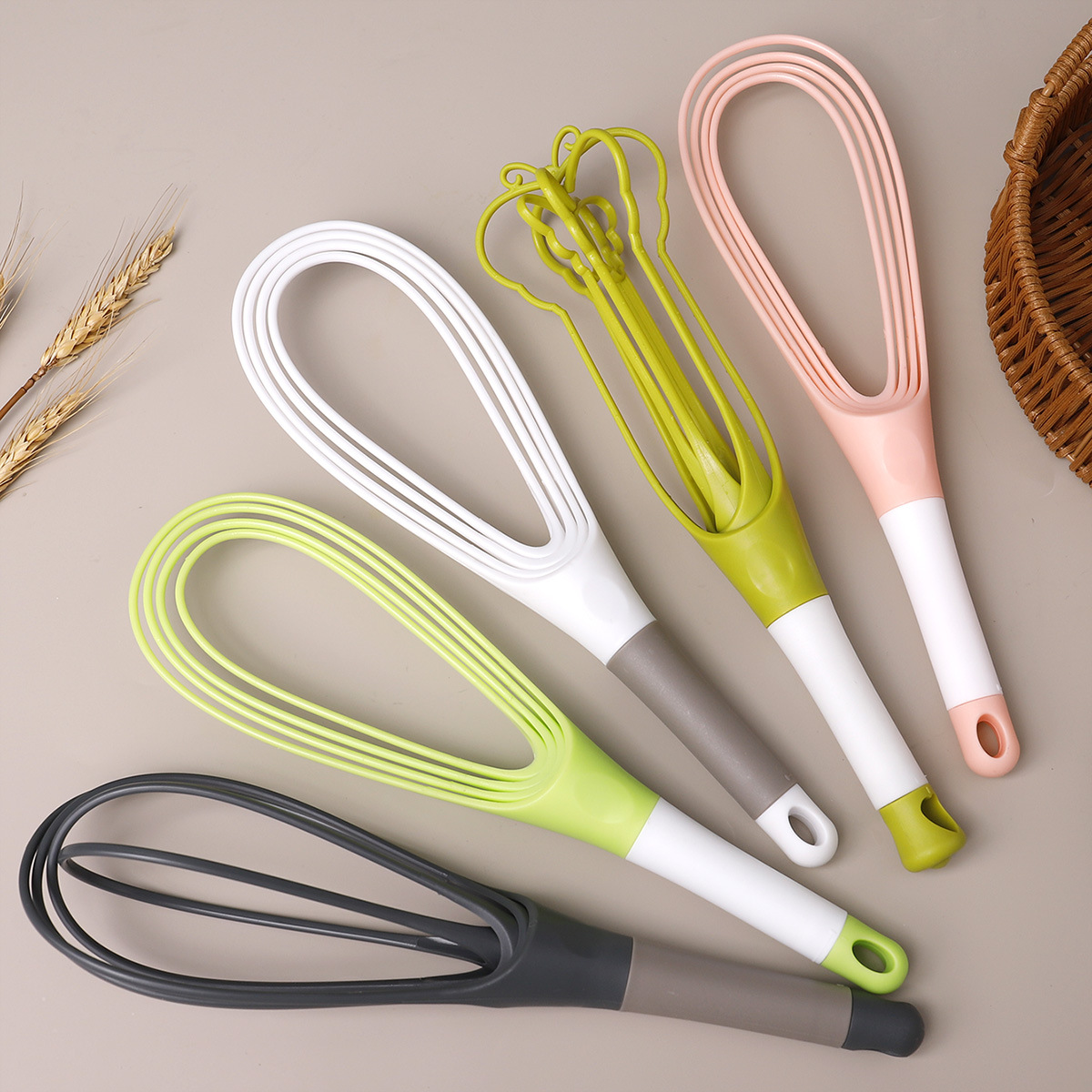 1pcs Egg Beater Rotated Egg Mi - Kitchen Appliances Restaurant 评论和价格