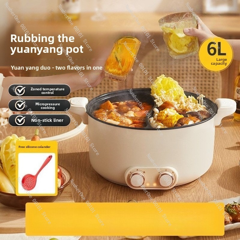 6L 8L Double Pot Electric Hot  - Hot Pot Electric 评论和价格