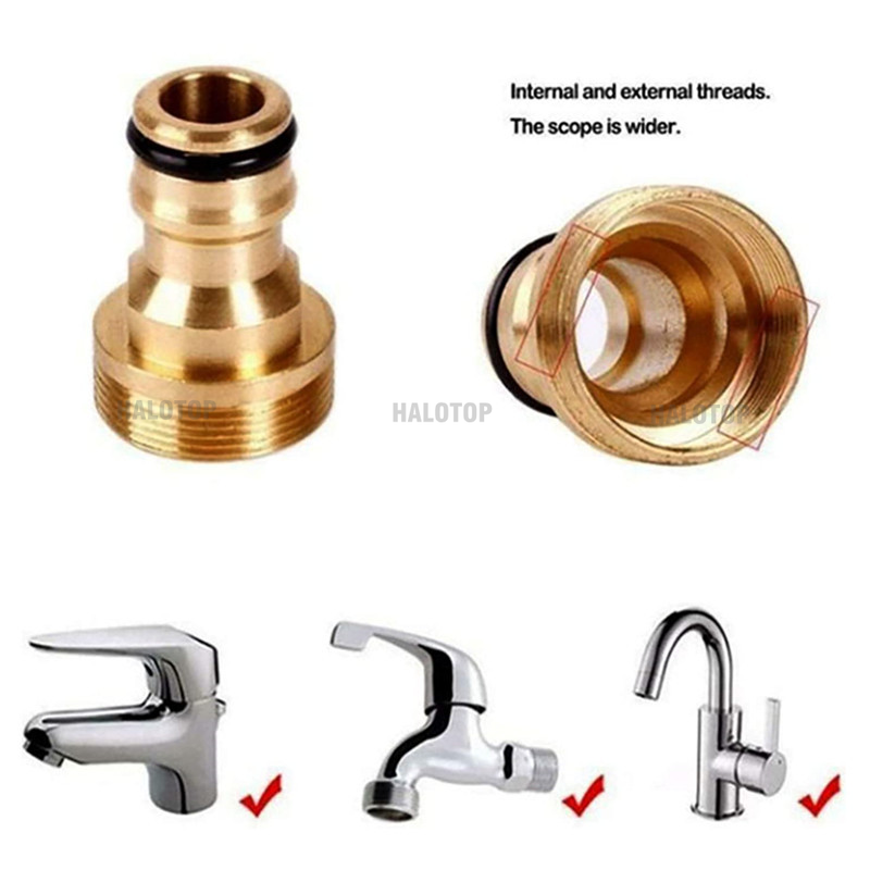 1/ 5PCS Universal Brass Tap Ki - Kitchen Appliances Restaurant 评论和价格