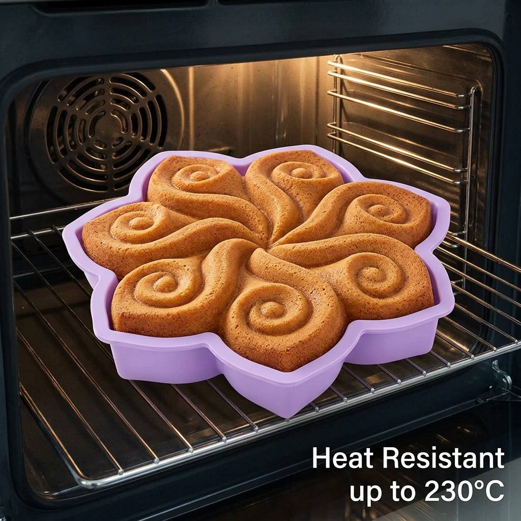 Large Flower Silicone Cake Mol - Kitchen Appliances On Sale 评论和价格