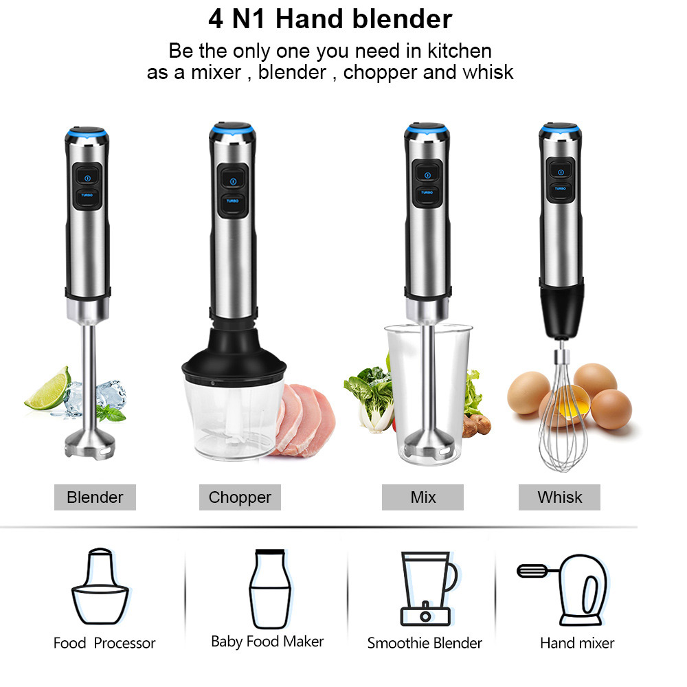 4 in 1 High Power Hand Stick B - Blender High Power 评论和价格