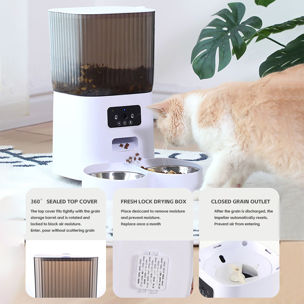 5L Pet Feeder with Camera Auto - Kitchen Appliances Video 评论和价格