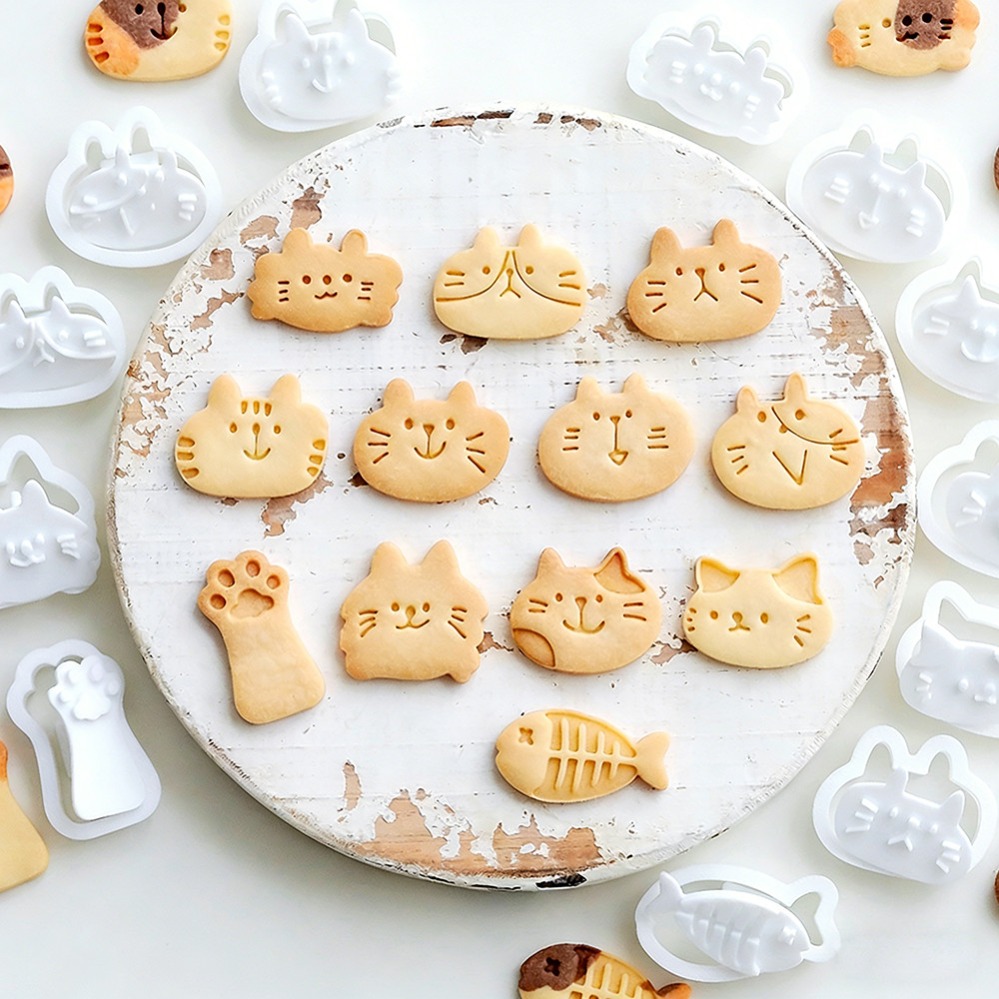 Cute Kitten DIY Stamp Cookie C - Kitchen Appliances On Sale 评论和价格