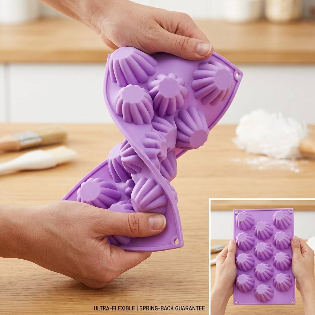 12-Cavity Mini Spiral Silicone - Kitchen Appliances On Sale 评论和价格
